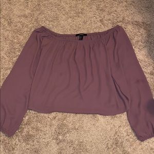 Mauve blouse